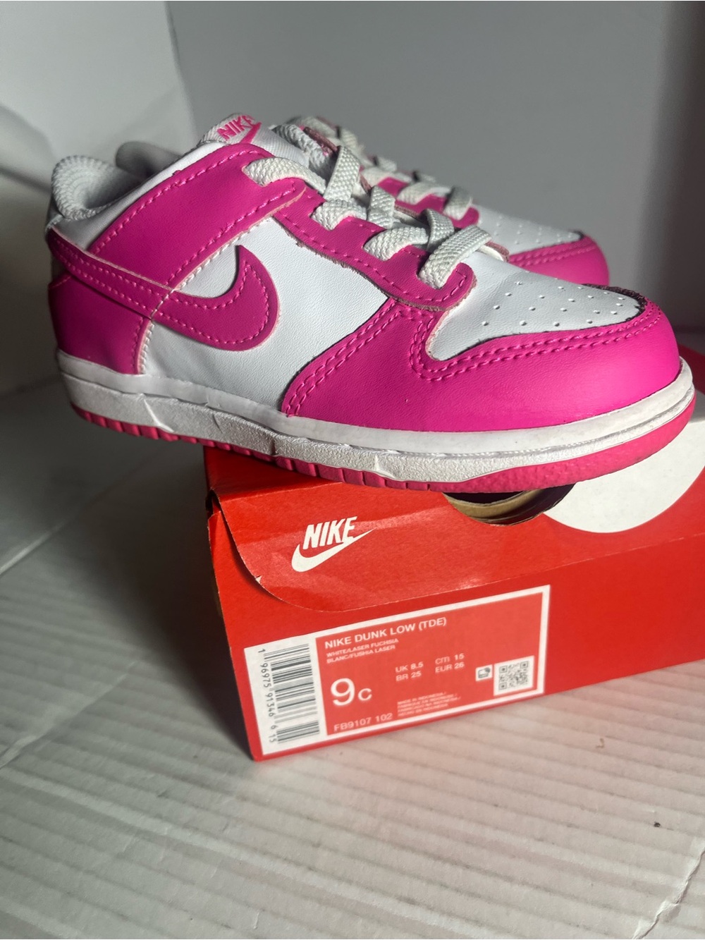 Nike Dunk size 9 children like New - Picture 2 of 14